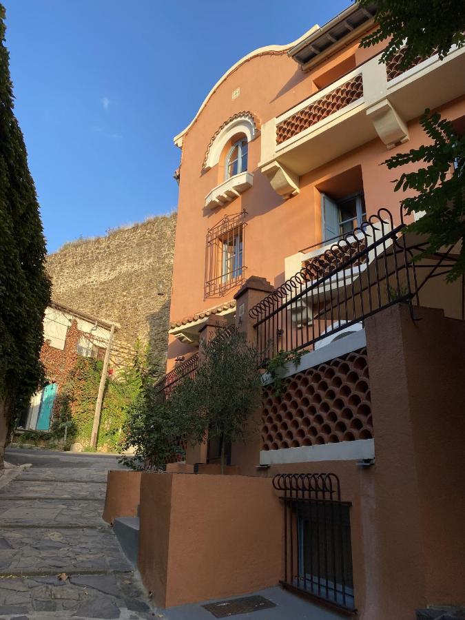 «La Calade » Villa Les Glycines Collioure Exteriör bild