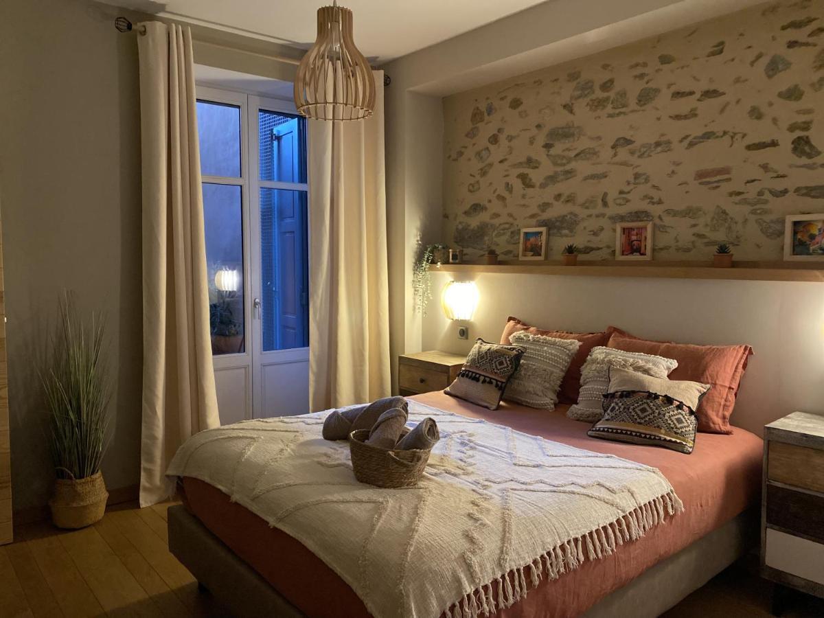 «La Calade » Villa Les Glycines Collioure Exteriör bild
