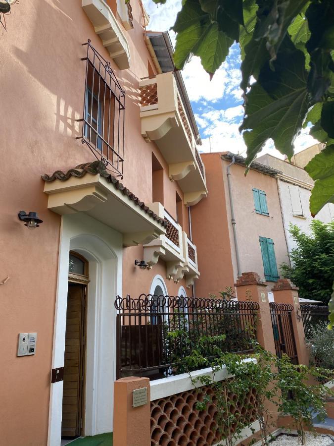 «La Calade » Villa Les Glycines Collioure Exteriör bild